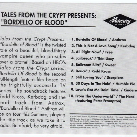 Cover of Tales From The Crypt Presents: Bordello Of Blood