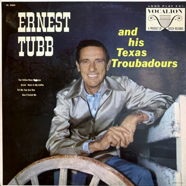 Cover of Ernest Tubb And His Texas Troubadours