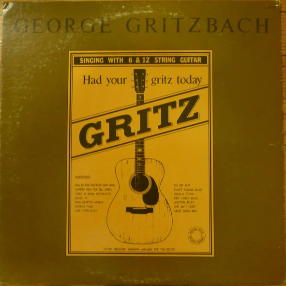 Cover of Had Your Gritz Today?