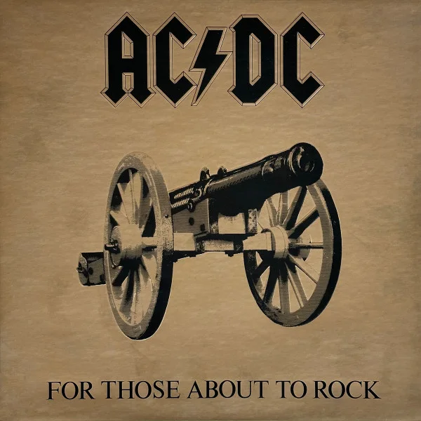 Cover of For Those About To Rock (We Salute You)