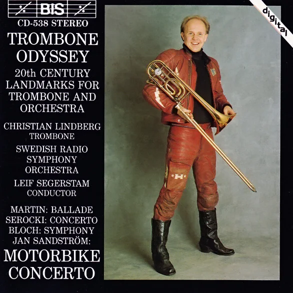Cover of Trombone Odyssey (20th Century Landmarks For Trombone And Orchestra): Ballade; Concerto; Symphony; Motorbike Concerto