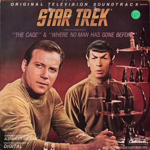 Cover of Star Trek, From The Original Pilots: The Cage & Where No Man Has Gone Before (Original Television Soundtrack)