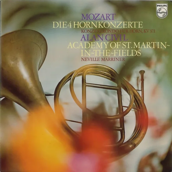Cover of Die 4 Hornkonzerte
