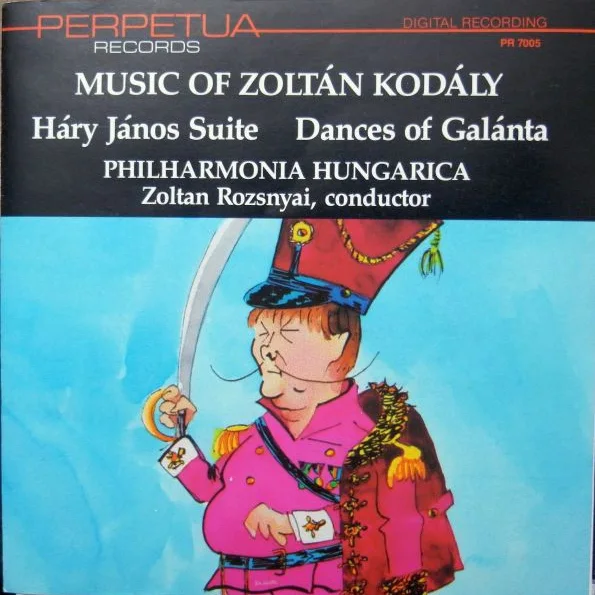 Cover of Music Of Zoltán Kodály