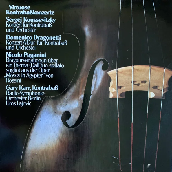 Cover of Virtuose Kontrabaßkonzerte