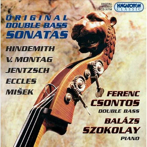 Cover of Original Double Bass Sonatas
