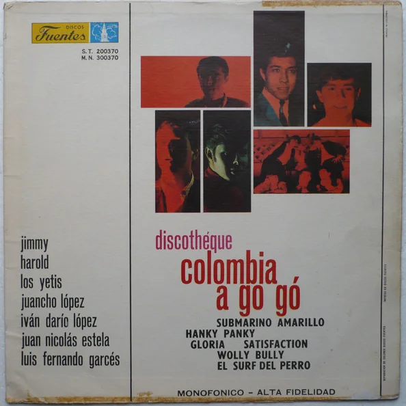 Cover of Discothéque Colombia A Go Gó
