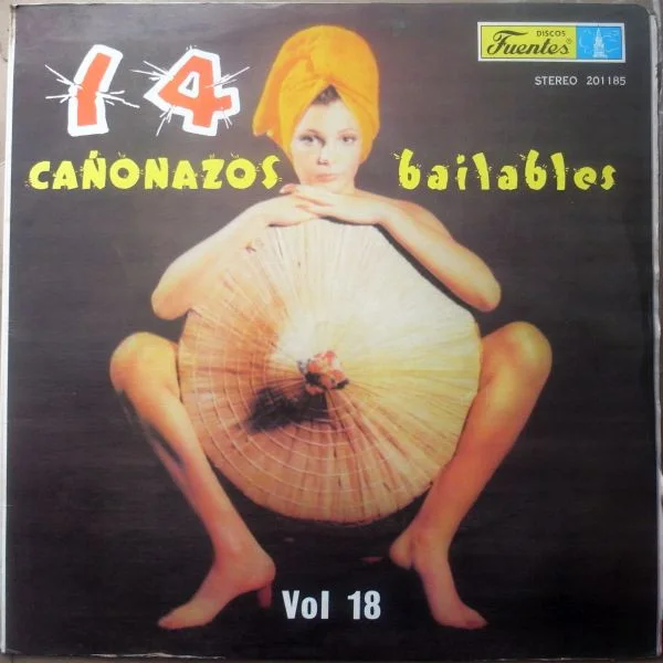 Cover of 14 Cañonazos Bailables Vol. 18