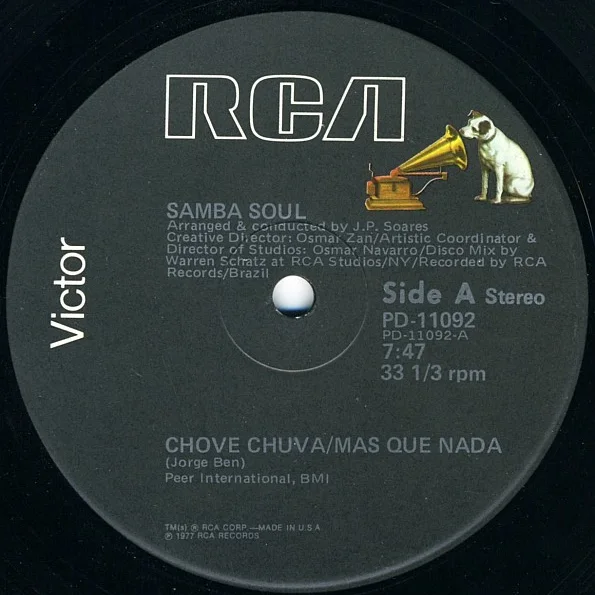 Cover of Chove Chuva / Mas Que Nada / Mambo No. 5