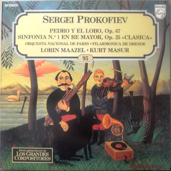 Cover of Pedro Y El Lobo, Op. 67 - Sinfonía No. 1 En Re Mayor, Op. 25 "Clásica"