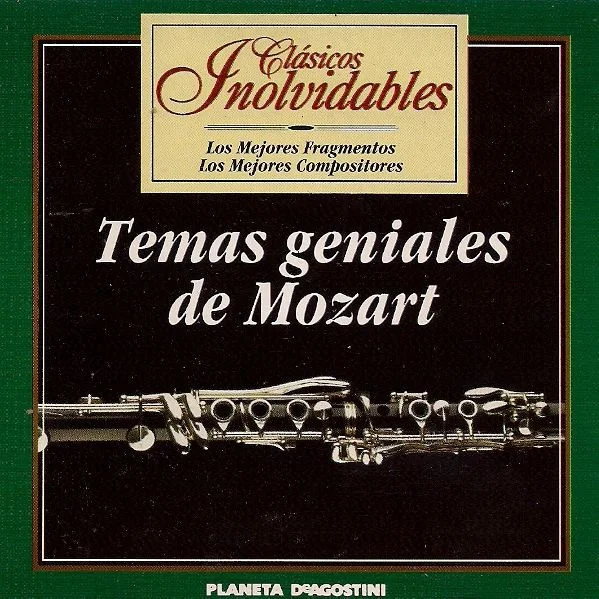 Cover of Temas Geniales De Mozart