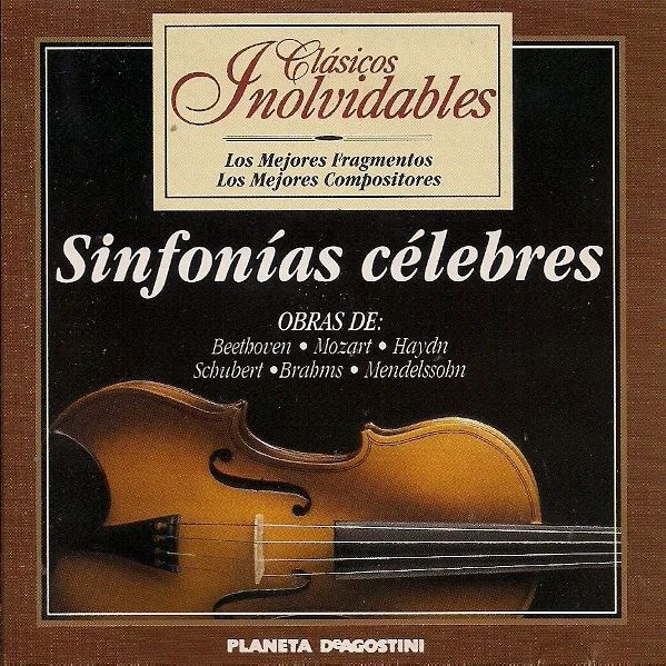 Cover of Sinfonías Célebres