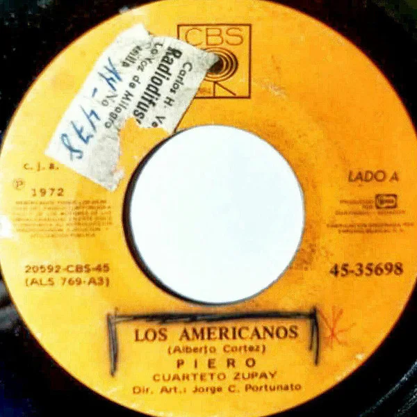 Cover of Los Americanos / Quiero Ser De Vos