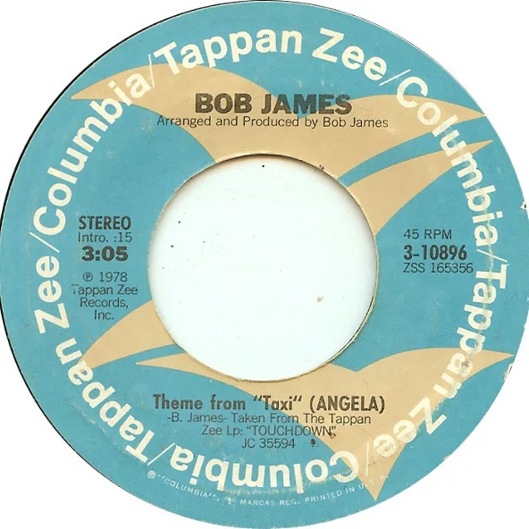 Cover of Theme From "Taxi" (Angela) / Caribbean Nights