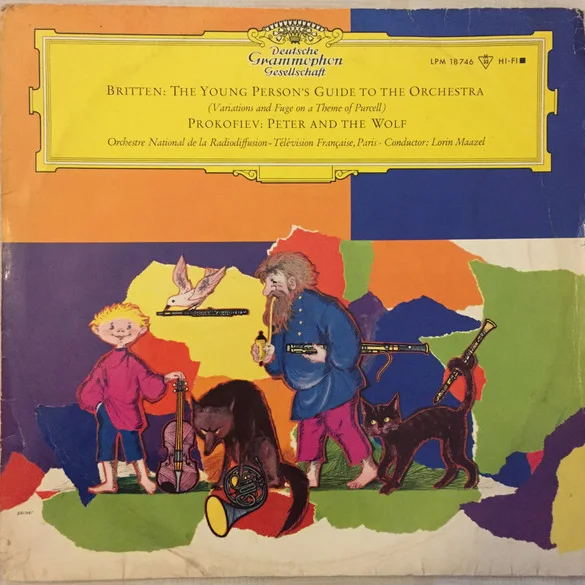 Cover of The Young Person's Guide To The Orchestra · Peter And The Wolf