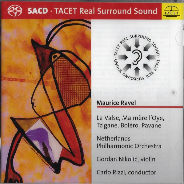 Cover of Maurice Ravel: La Valse, Ma mere l'Oye, Tzigane, Bolero, Pavane