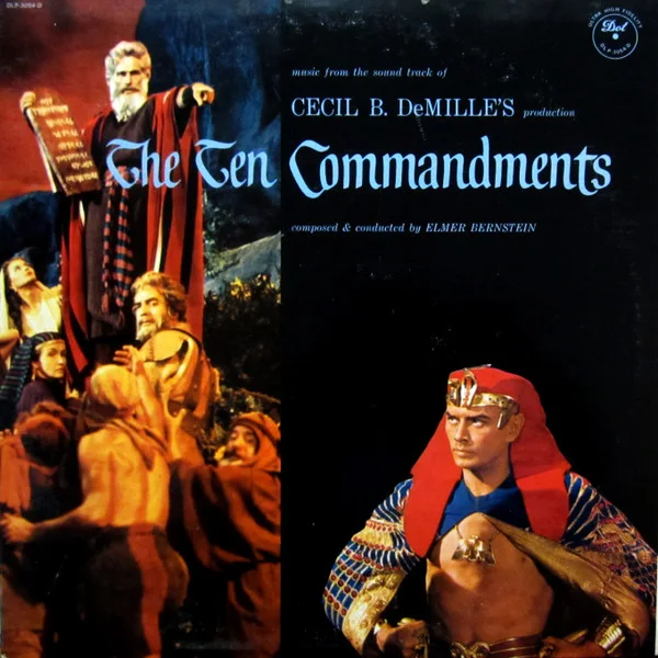 Cover of Music From The Sound Track Of Cecil B. DeMille's "The Ten Commandments"