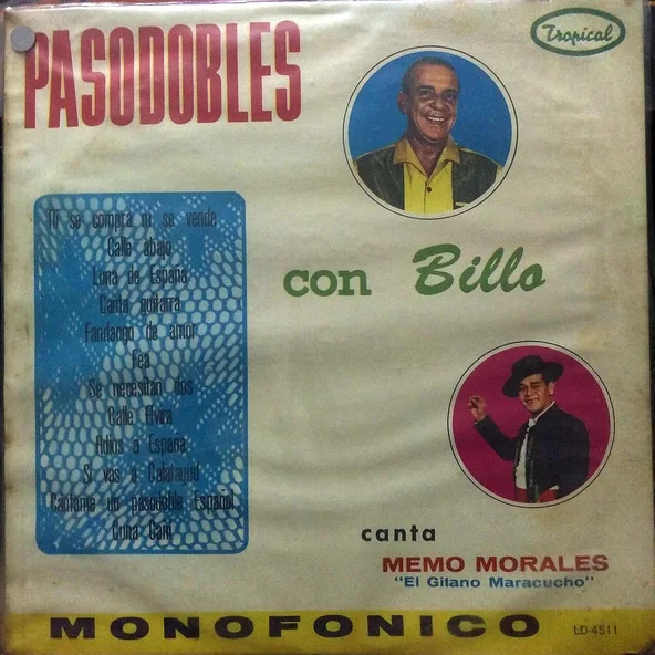 Cover of Pasodobles Con Billo