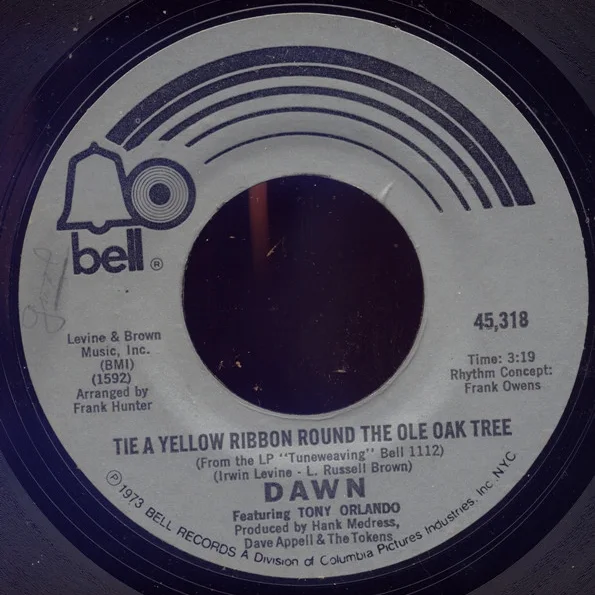 Cover of Tie A Yellow Ribbon Round The Ole Oak Tree