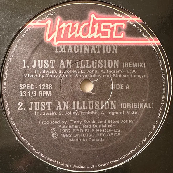 Cover of Just An Illusion / Changes / New Dimension