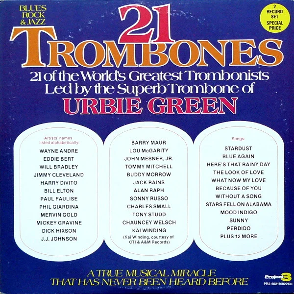 Cover of 21 Trombones