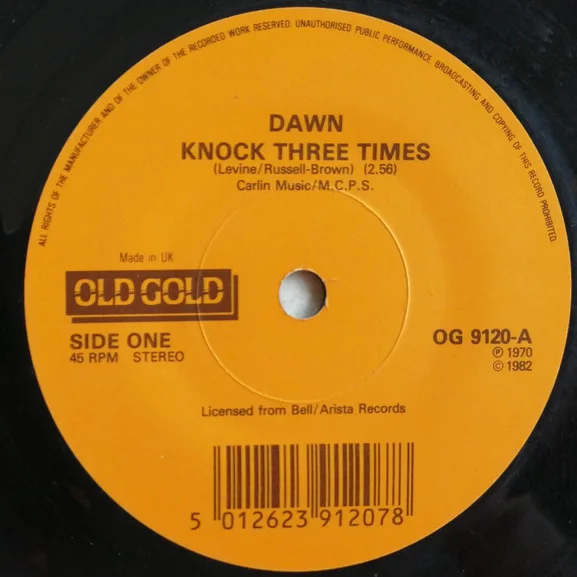 Cover of Knock Three Times / Candida