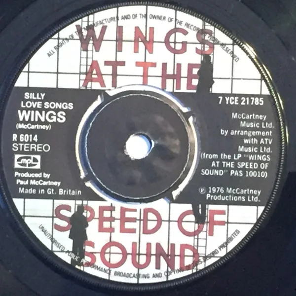 Cover of Silly Love Songs