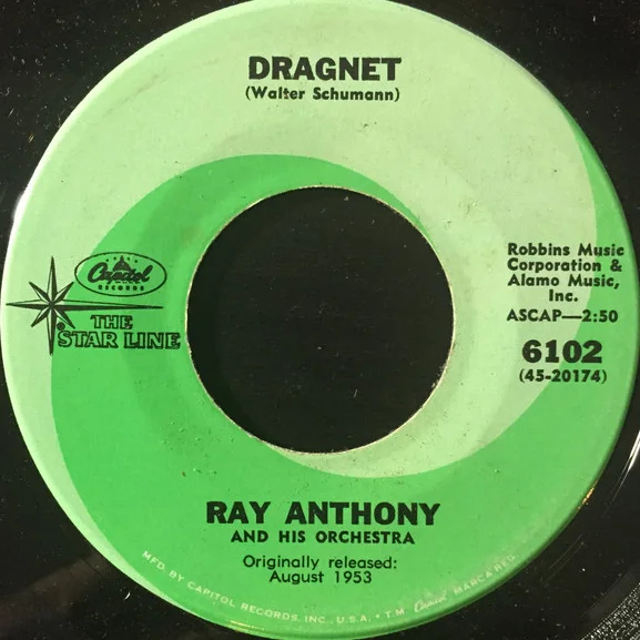 Cover of Dragnet / Peter Gunn