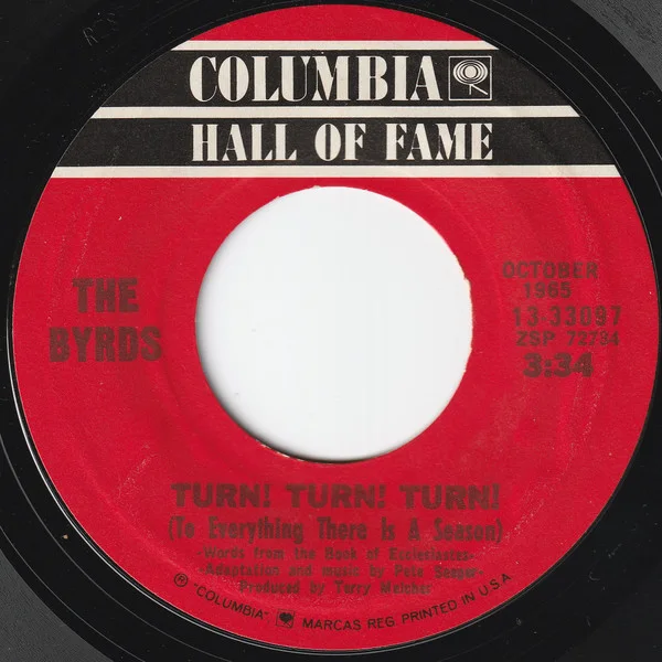 Cover of Turn! Turn! Turn! (To Everything There Is A Season) / Eight Miles High