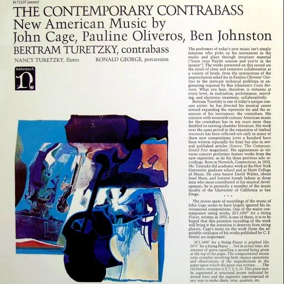Cover of The Contemporary Contrabass