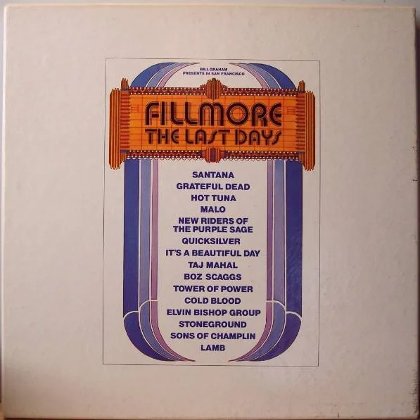 Cover of Fillmore - The Last Days
