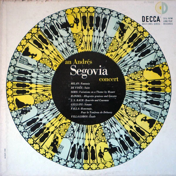 Cover of An Andrés Segovia Concert